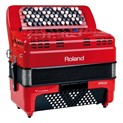 ROLAND FR-1XB RD V-Accordion - Butonlu Dijital Akordiyon (Kırmızı)